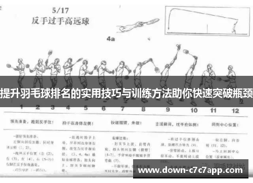 提升羽毛球排名的实用技巧与训练方法助你快速突破瓶颈