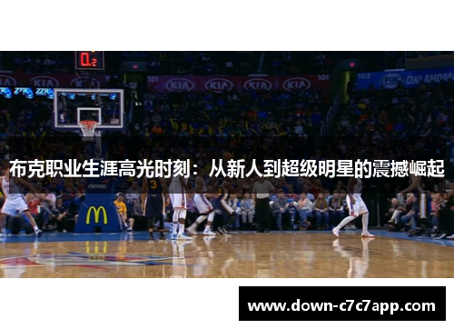 布克职业生涯高光时刻：从新人到超级明星的震撼崛起