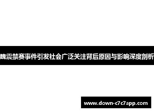 魏震禁赛事件引发社会广泛关注背后原因与影响深度剖析